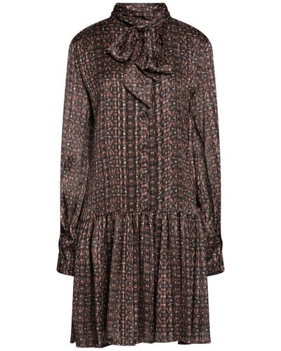 DISTRETTO 12 Mini Dress - Brown