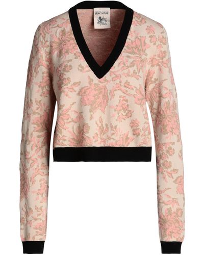 Semicouture Sweater Viscose, Polyester - Pink