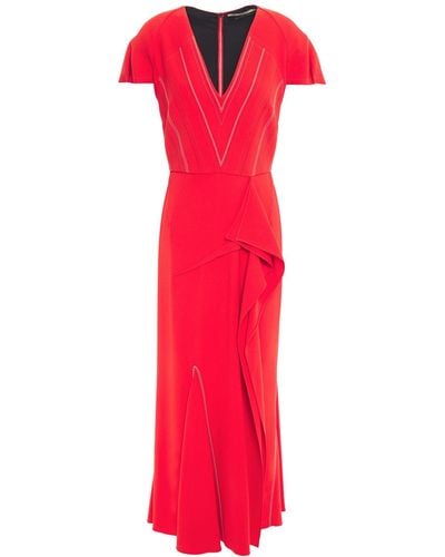 Roland Mouret Maxi Dress - Red