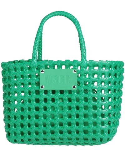 MSGM Bolso de mano - Verde