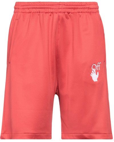Off-White c/o Virgil Abloh Shorts & Bermuda Shorts - Red