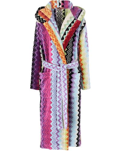 Missoni Dressing Gown Or Bathrobe - Purple