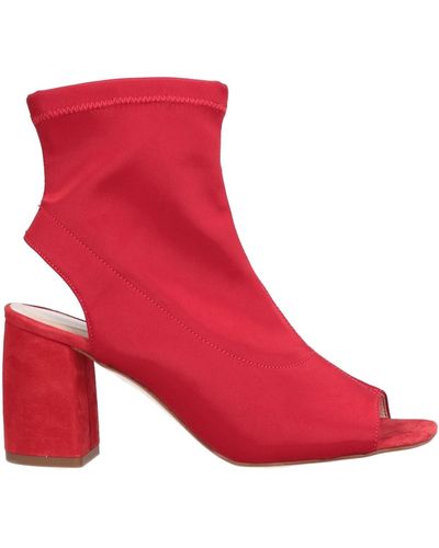 Tosca Blu Ankle Boots - Red