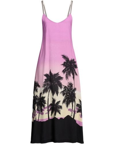 Palm Angels Midi Dress - Pink