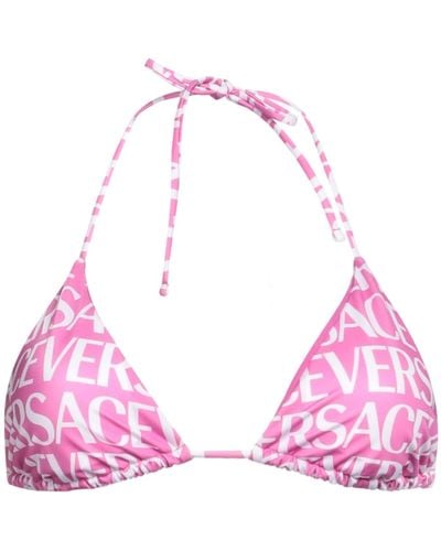 Versace Top de bikini - Rosa