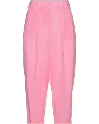 Jejia Cropped Trousers - Pink
