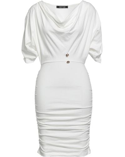 Odi Et Amo Mini-Kleid - Weiß