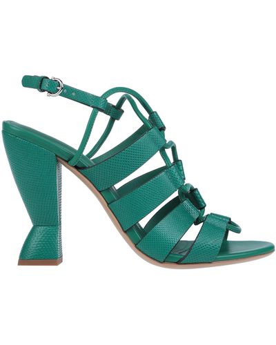 Ferragamo Sandales - Vert