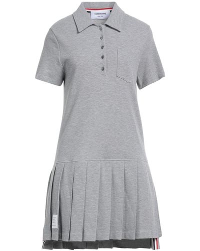 Thom Browne Mini Dress - Gray