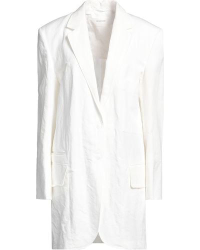 Sportmax Overcoat & Trench Coat - White
