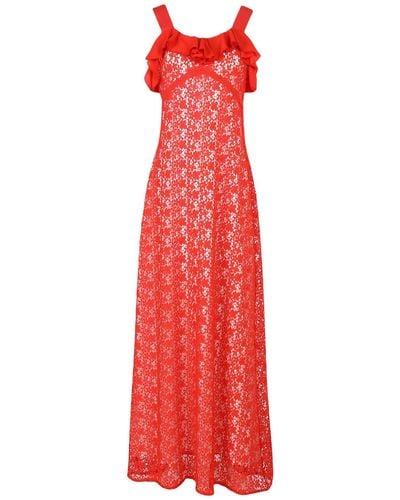 Pinko Maxi Dress - Red