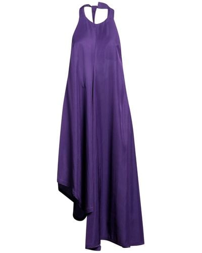 Malloni Midi Dress - Purple