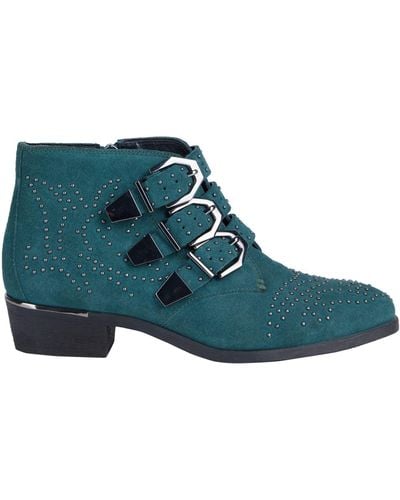 Bronx Ankle Boots - Blue