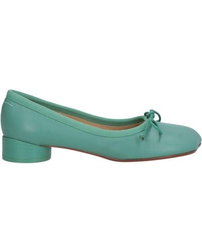 MM6 by Maison Martin Margiela Ballet Flats - Green