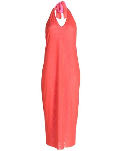 Fisico Beach Dress - Red