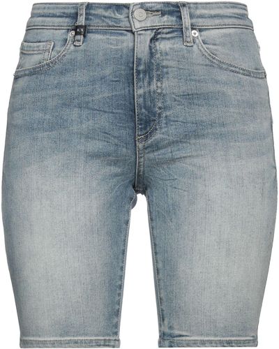 Armani Exchange Shorts Jeans - Blu