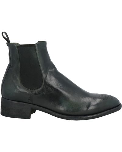 Officine Creative Ankle Boots Soft Leather - Black
