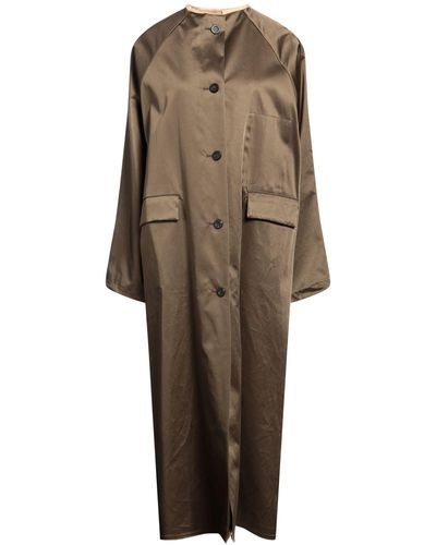 Kassl Overcoat & Trench Coat - Brown