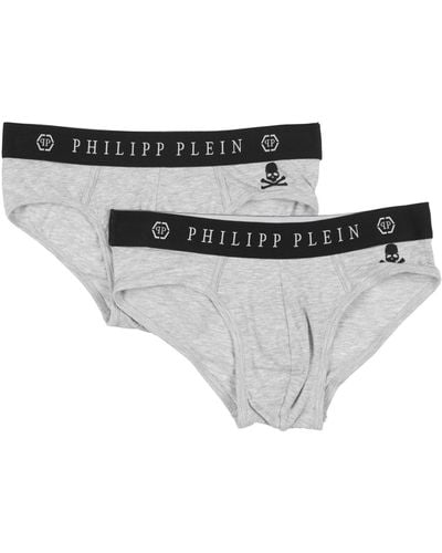Philipp Plein Brief - White