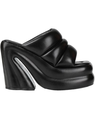 Proenza Schouler Sandals Leather - Black
