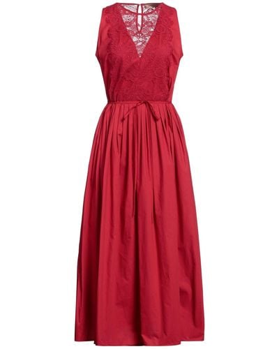 Twin Set Maxi Dress - Red