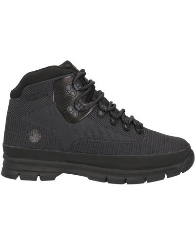 Timberland Ankle Boots Textile Fibers - Black