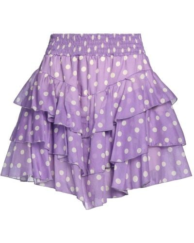 Souvenir Clubbing Mini-jupe - Violet
