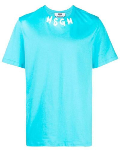 MSGM T-shirts - Blau
