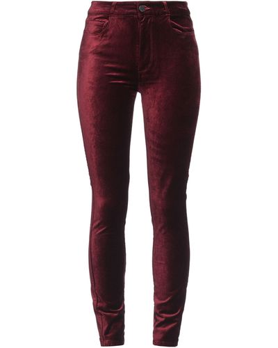 PAIGE Trouser - Red