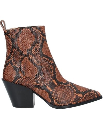 Aeyde Ankle Boots - Brown