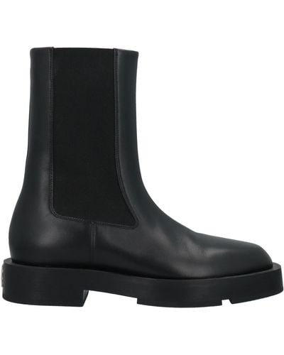 Givenchy Squared Chelsea Ankle Boots - Black