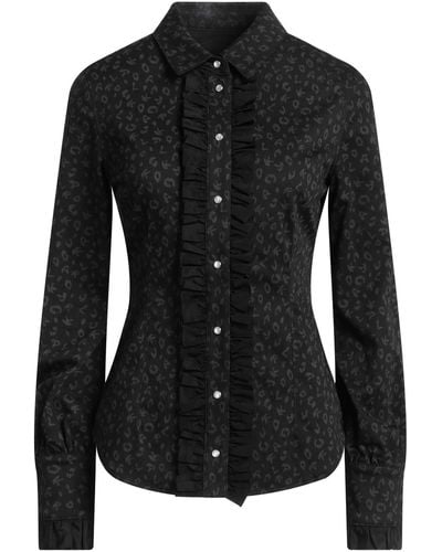Karl Lagerfeld Camisa vaquera - Negro