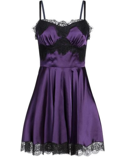 Dolce & Gabbana Mini Dress - Purple