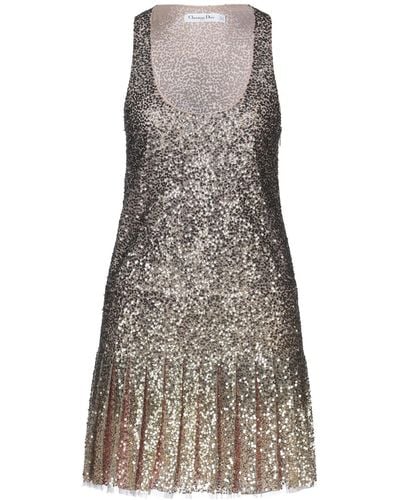 Dior Short Dress - Metallic