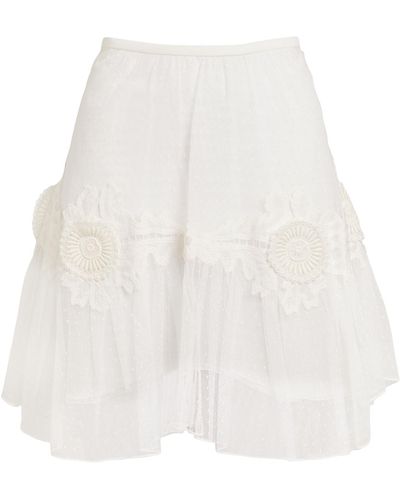 Chloé Mini Skirt - White