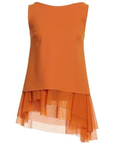 La Petite Robe Di Chiara Boni Top - Orange