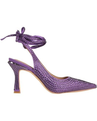 Alma En Pena. Court Shoes - Purple