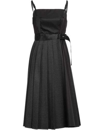 Prada Midi Dress - Black