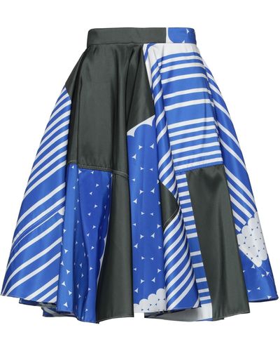 Maison Rabih Kayrouz Midi Skirt - Blue