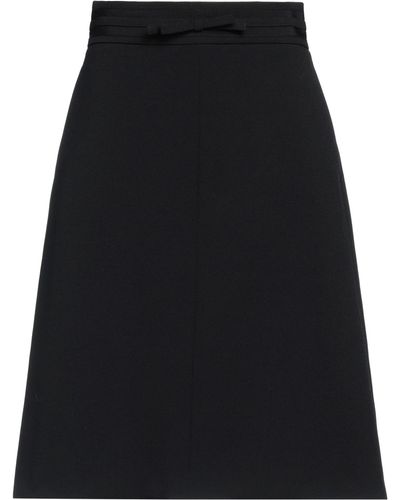 RED Valentino Jupe midi - Noir