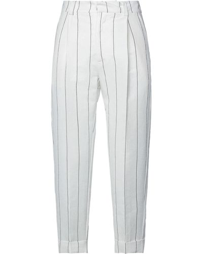 Brian Dales Trousers - White