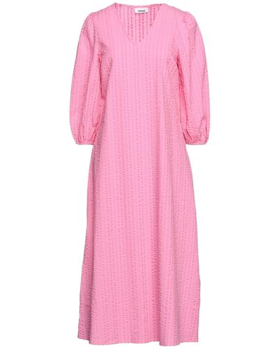 Minimum Midi Dress - Pink