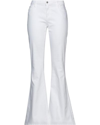 Roy Rogers Denim Trousers - White