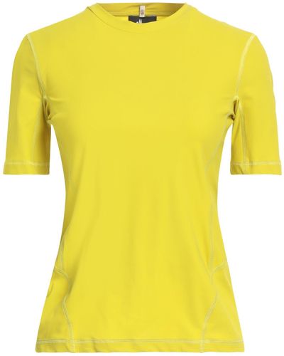 3 MONCLER GRENOBLE Camiseta - Amarillo