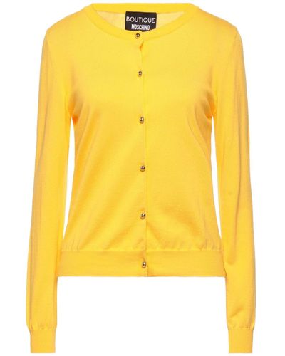 Boutique Moschino Cardigan - Yellow