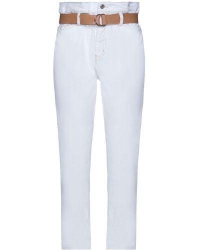 Liu Jo Pantalon en jean - Blanc