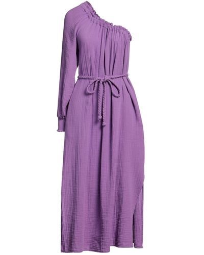 Xirena Midi Dress - Purple