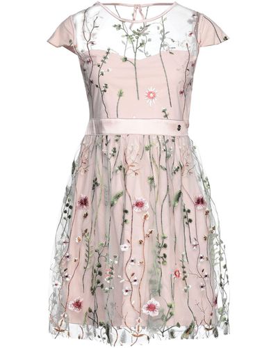 Maison Espin Short Dress - Pink
