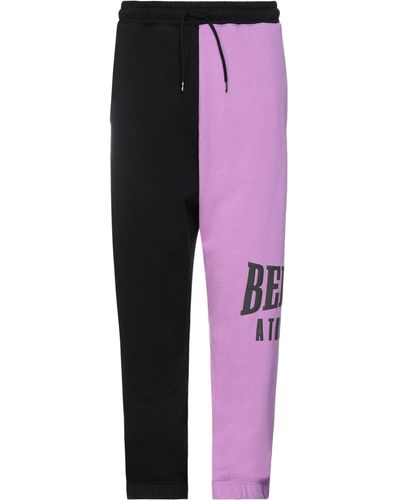 BEL-AIR ATHLETICS Mauve Pants Cotton - Purple