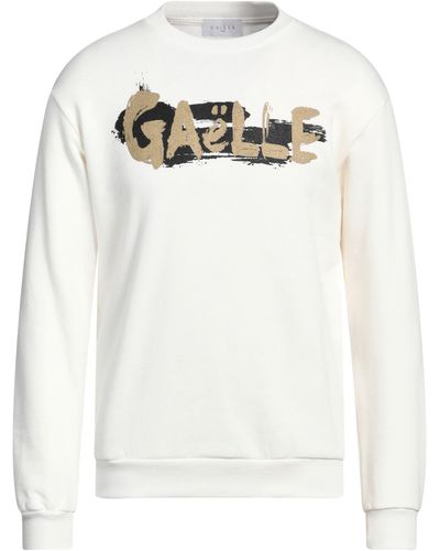 Gaelle Paris Sweatshirt Cotton - White